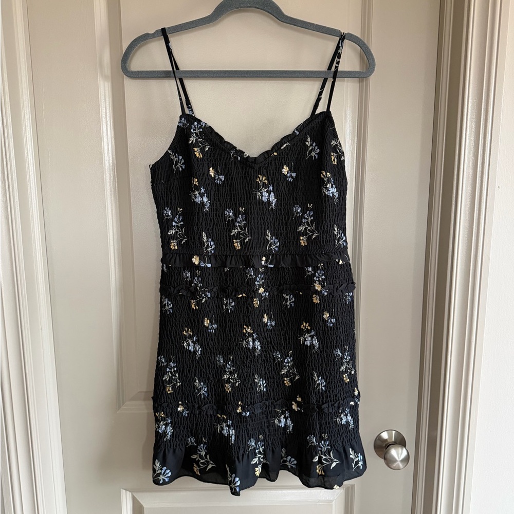 Abercrombie & Fitch Black Floral Dress